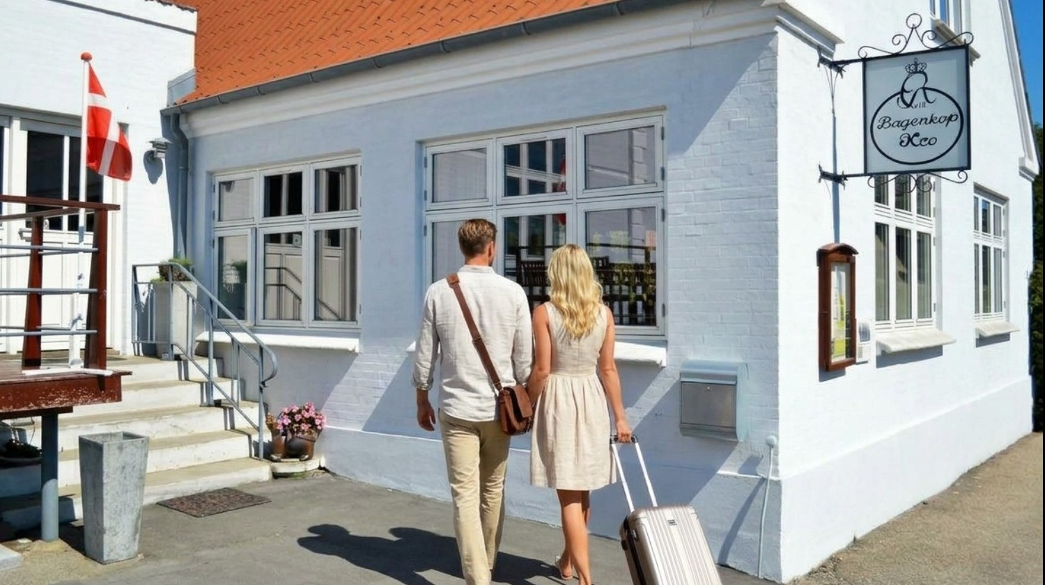 Bagenkop Kro - Ophold med lækker fiskebuffet og vin - 3